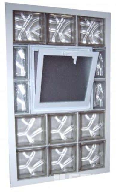 PLASTIC WINDOW INSTEAD OF 4 GLASS BLOCKS 24×24 BY DECOMAT (EXTERNAL DIMENSION 48,4×48,4cm)