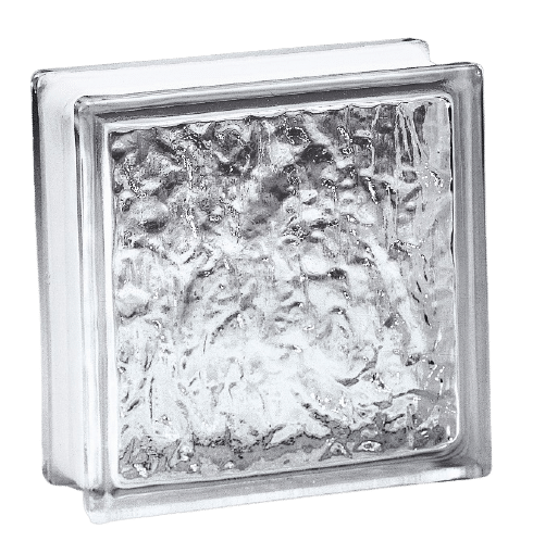 GLASS BLOCK TOMPA COLORLESS 19×19 MULIA BY DECOMAT