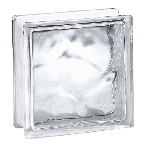 GLASS BLOCK CLOUD COLORLESS 19×19 MULIA BY DECOMAT